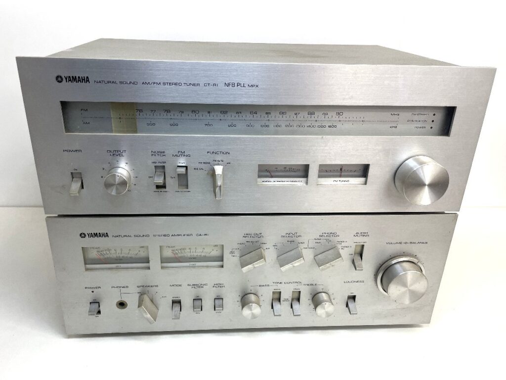 YAMAHA NS SERIES CT-RI CA-RI ２点セット ヤマハ ステレオ FM/AM チューナー プリメインアンプ