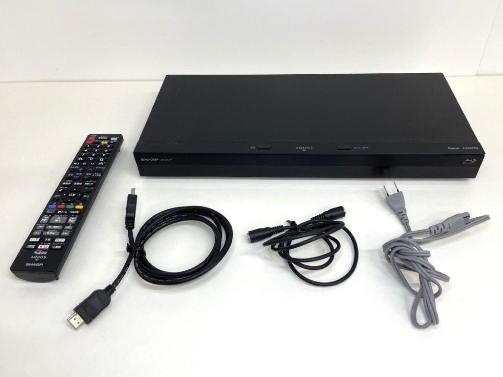 SHARP AQUOS ブルーレイディスクレコーダー 2B-C10CW1 2020年製 シャープ アクオス BDレコーダー