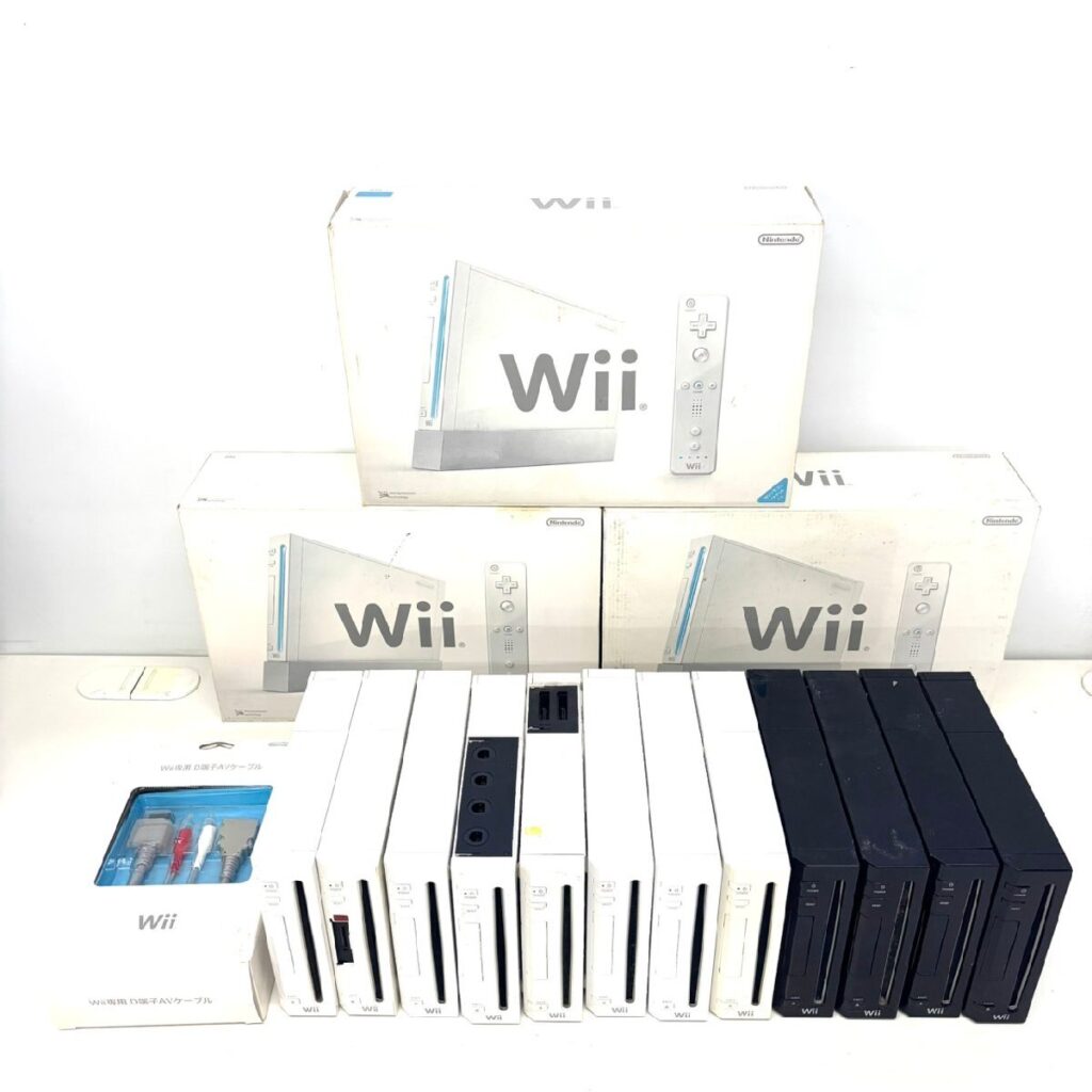 Nintendo Wii まとめ 本体 RVL-001 15個 任天堂