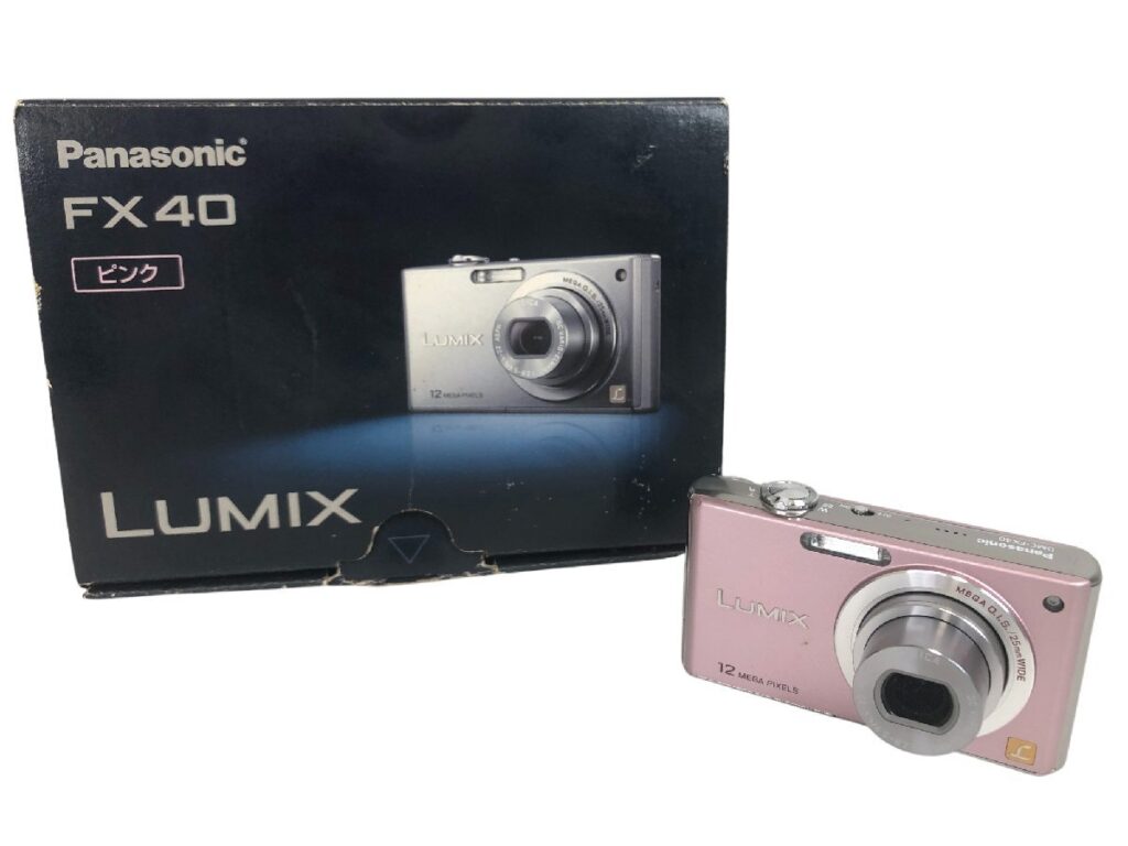 Panasonic コンパクトデジタルカメラ DMC-FX40 パナソニック デジカメ 箱付