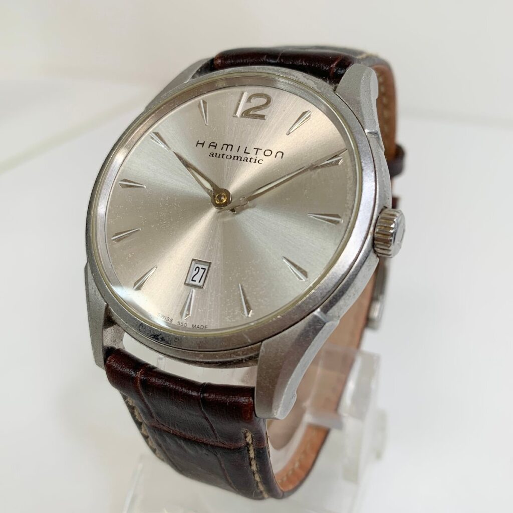 HAMILTON Jazz Master H386150 ブラウンベルト オートマチック自動巻 ハミルトン ジャズマスター 腕時計