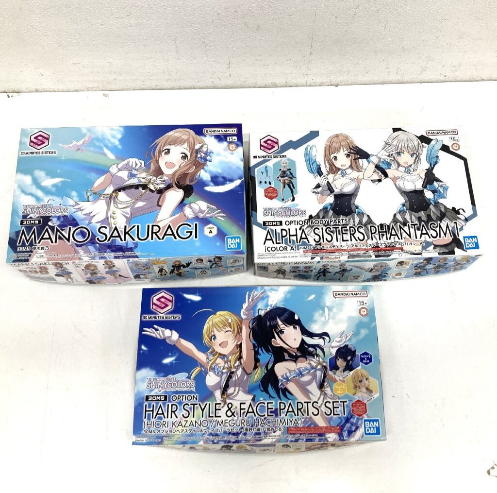 アイドルマスター シャイニーカラーズ 未組み立て品 3体まとめ