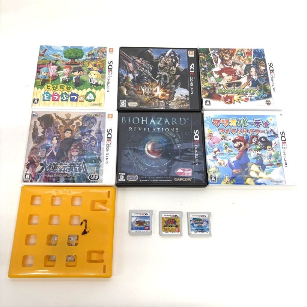 Nintendo 3DS ソフト まとめ 10個 どうぶつの森 マリオパーティー 他 任天堂 ニンテンドー