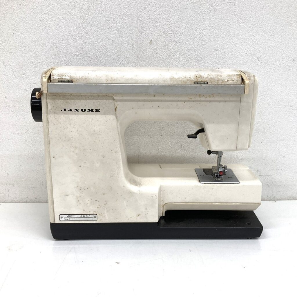 ミシン JANOME ジャノメ メモリークラフト Model6000 通電確認済み