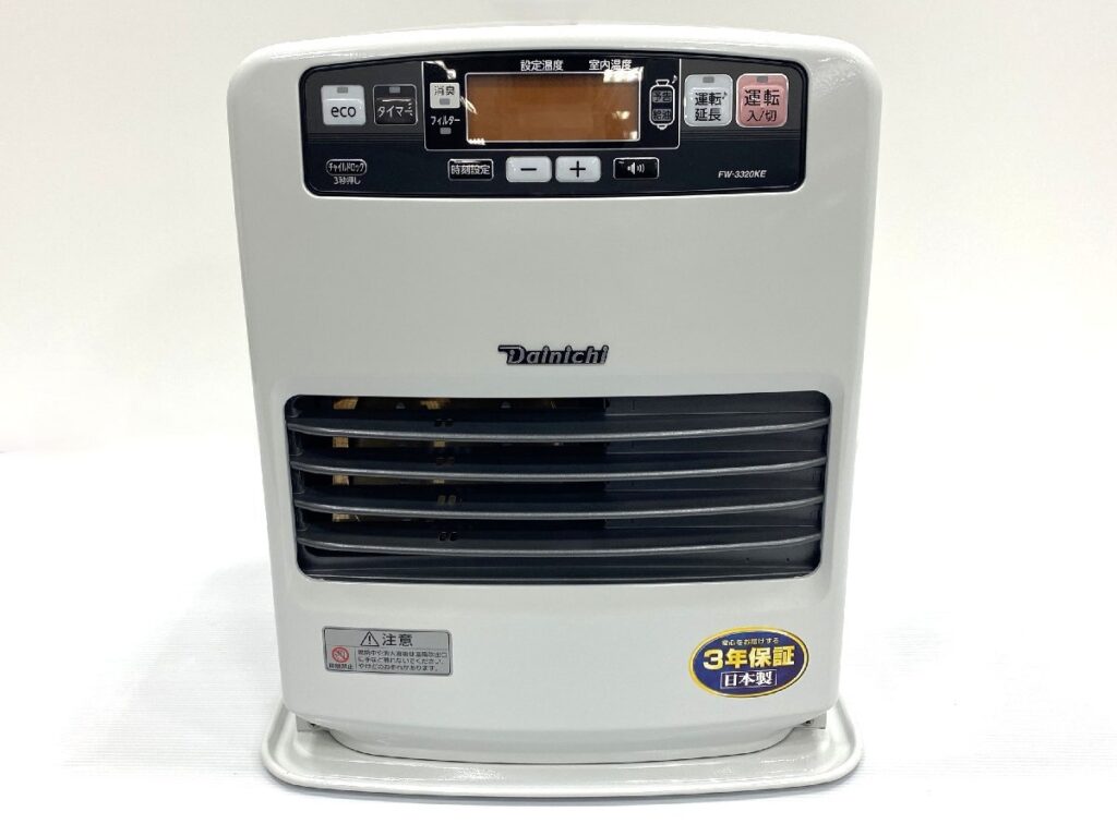 ダイニチ ブルーヒーター FW-3320KE クールホワイト 2020年製 Dainichi 強制通気形開放式石油ストーブ