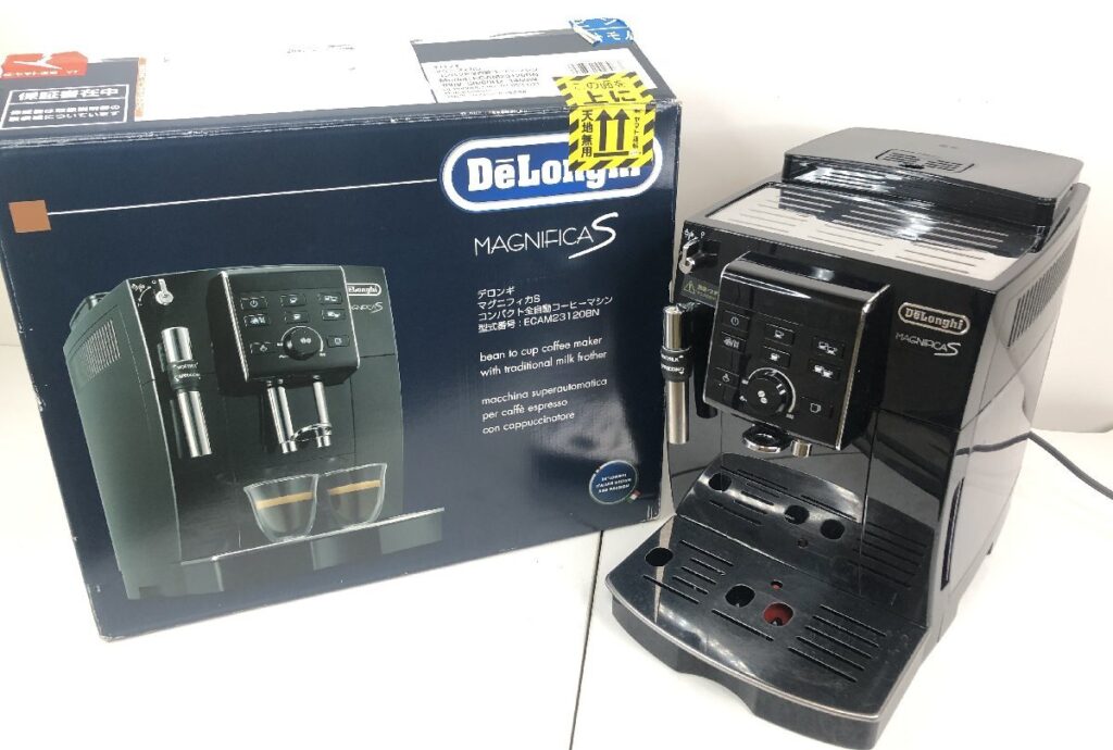 Delonghi コーヒーメーカー ECAM23120BN デロンギ マグニフィカＳ コンパクト全自動エスプレッソマシン 1.8L