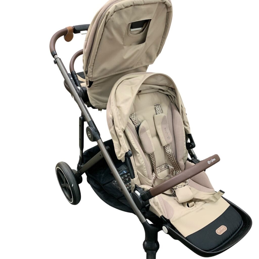 CYBEX GAZELLE S ストローラー サイベックス ガゼルS アーモンドベージュ ベビーカー 2人乗り