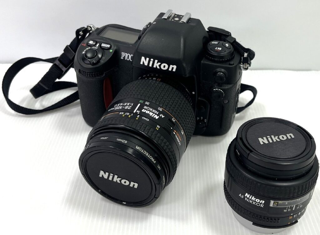 Nikon F100 ニコン フィルムカメラ 一眼レフ ボディ レンズ 3点 まとめ カメラ