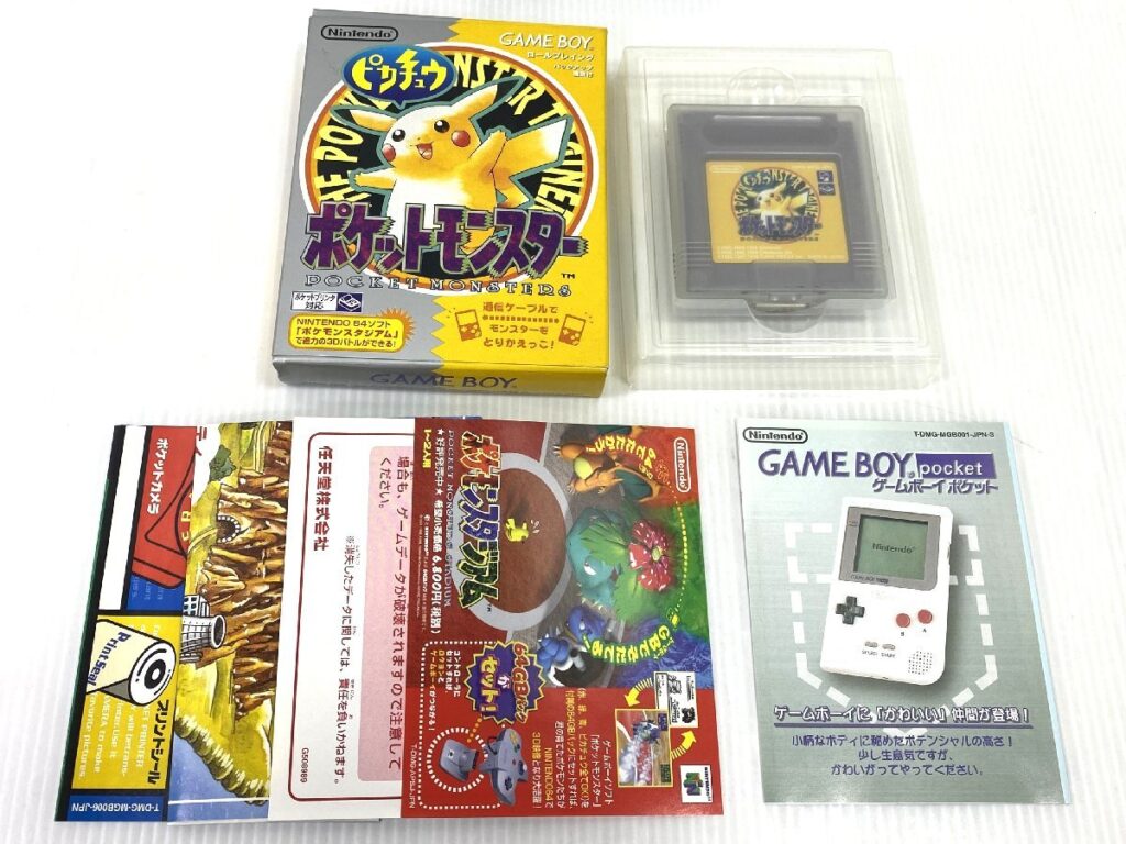 Nintendo GAME BOY ポケットモンスター ピカチュウ DMG-P-APSJ 任天堂 ゲームボーイ ゲームソフト