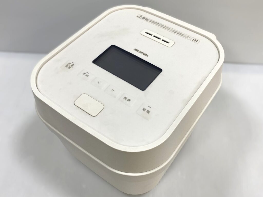 IRIS OHYAMA RC-IGA50-W 2023年製 アイリスオーヤマ IHジャー炊飯器 5.5合 極厚火釜 炊飯器