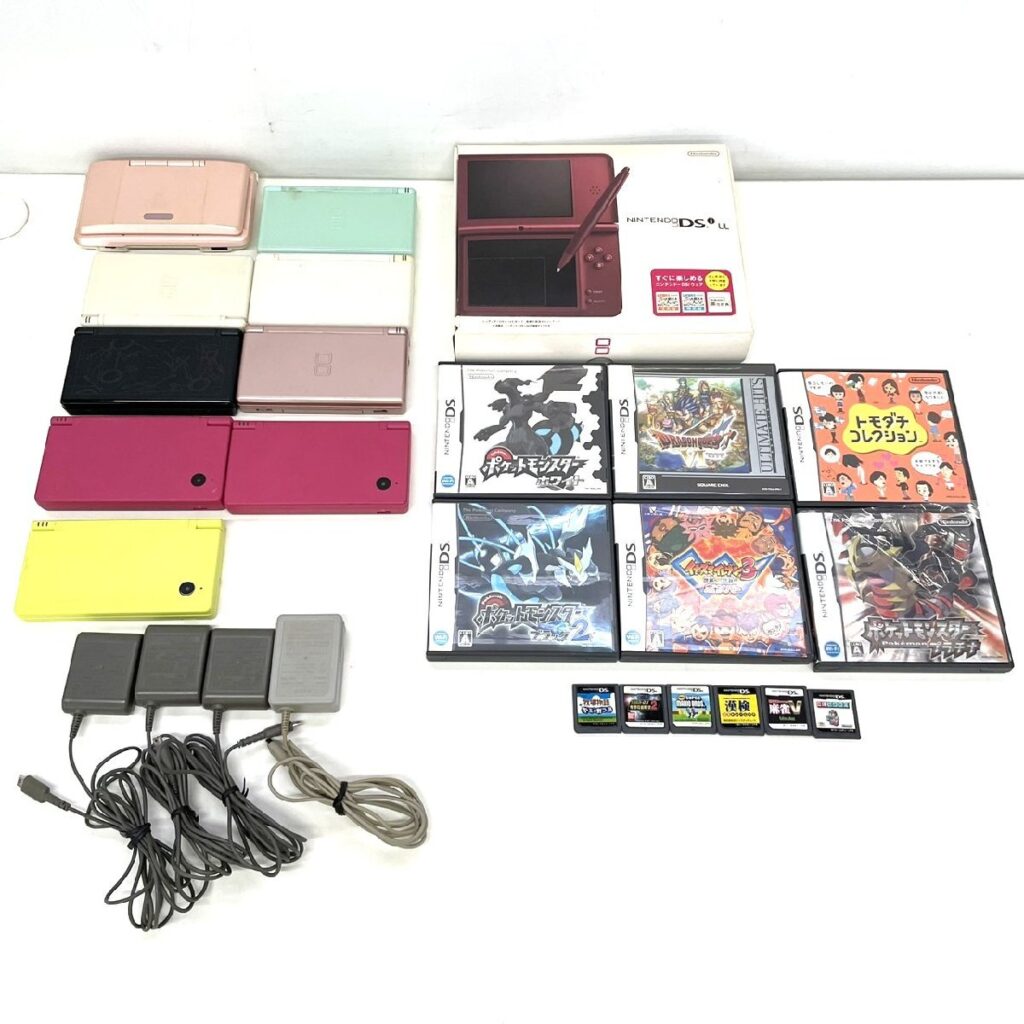 Nintendo DS DSi DSi LL DSLite 本体 NTR-001 USG-001 TWL-001 UTL-001 ソフト まとめ 任天堂 ニンテンドー