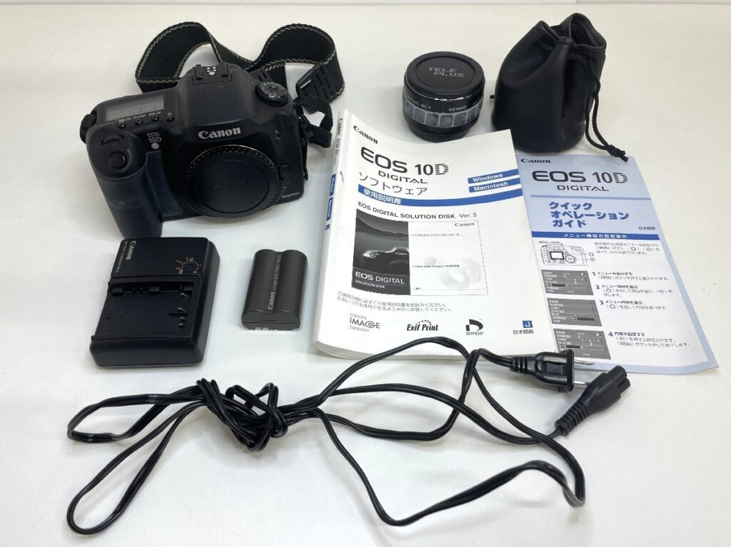 canon EOS 10D DS6031 C-AF1 2X TELEPLUS MC7 テレコンバーター キャノン デジタル一眼カメラ カメラ