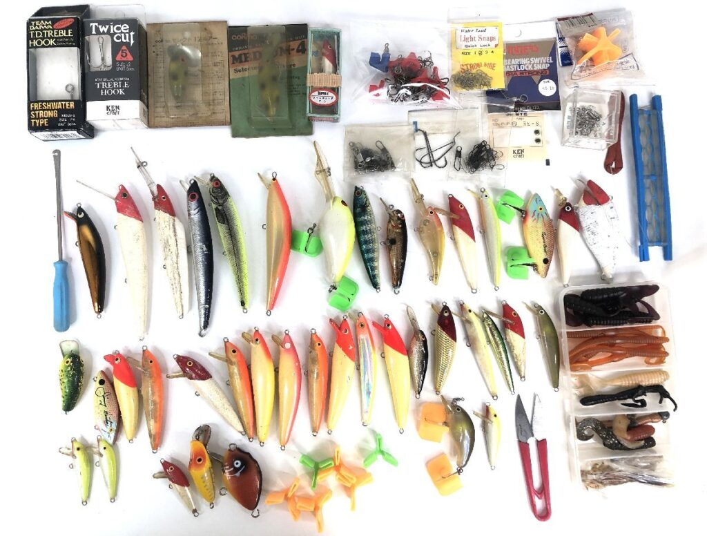釣り具まとめ ルアー ワーム 針 など