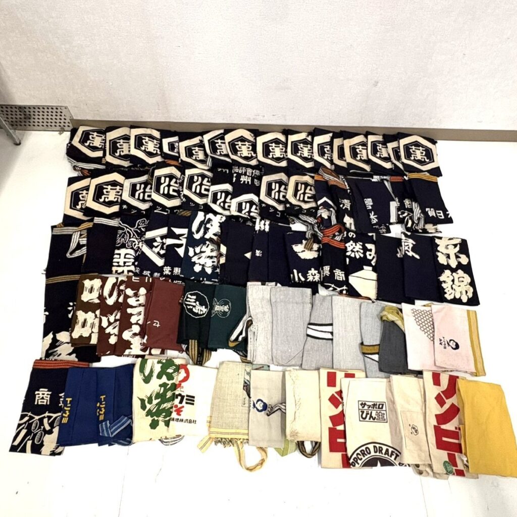 前掛け 法被 酒袋 まとめ 97枚 印半纏 酒屋等