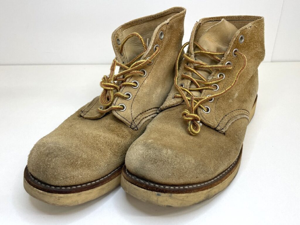 RED WING SHOES 8167 8 1/2 E 8.5E レッドウィング スエード プレーントゥブーツ ブーツ