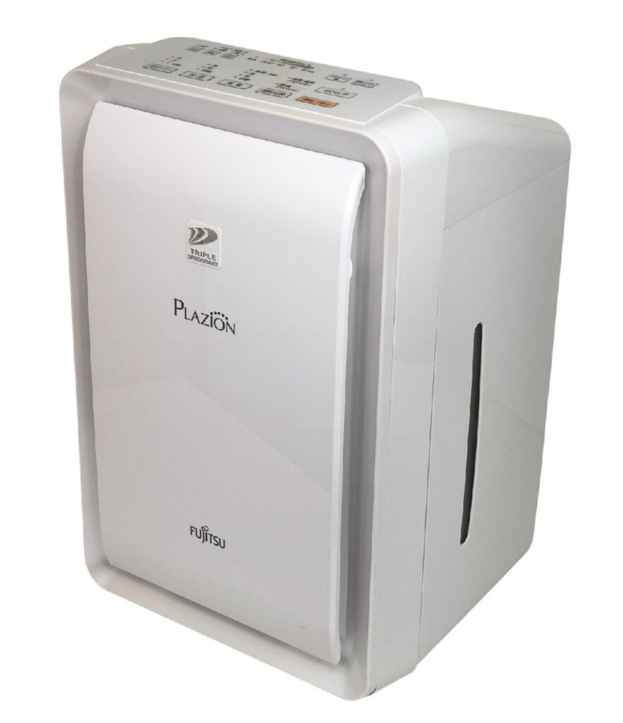 FUJITSU PLAZION 加湿脱臭機 DAS-303R-W 富士通 プラズイオン 2024年製 ホワイト