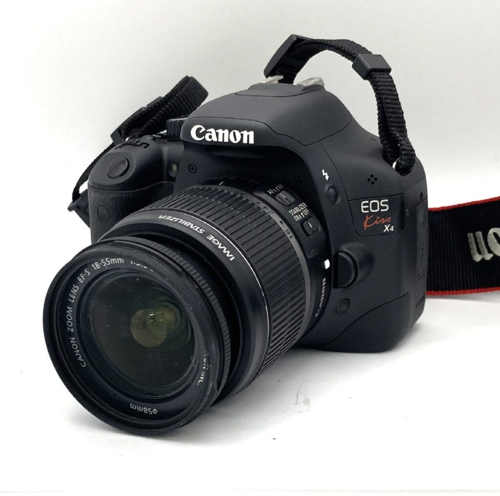 CANON キャノン Kiss X4 DS126271 LENS EF-S 18-55mm 1:3.5-5.6 IS 58mm デジタル一眼レフカメラ