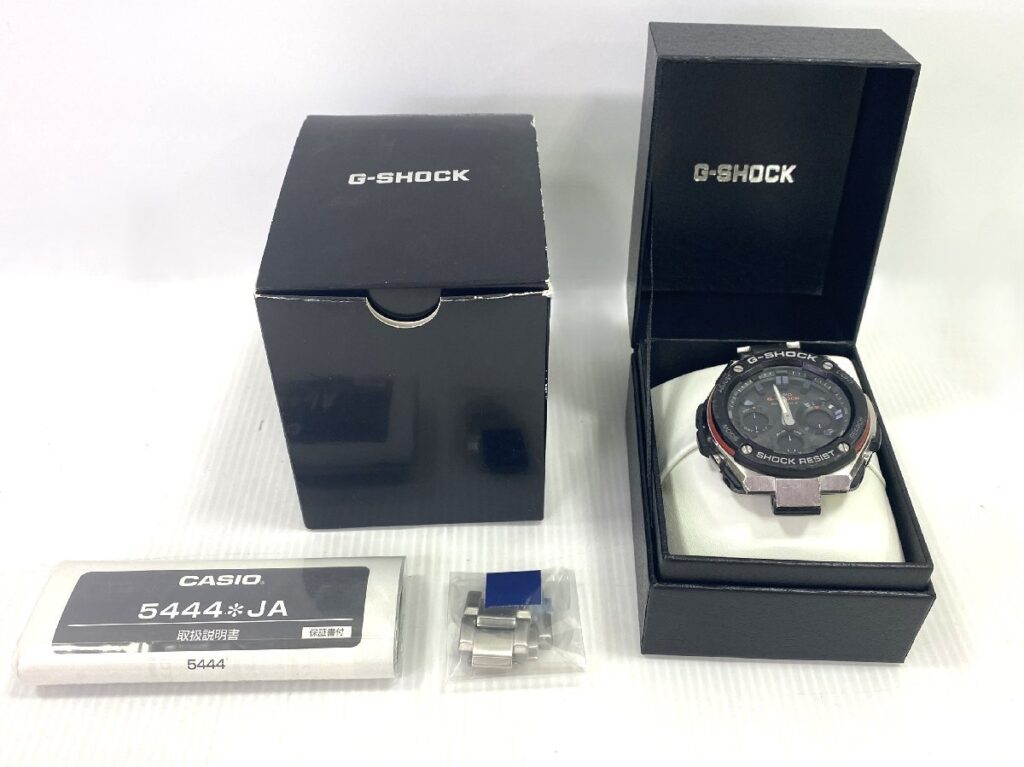 CASIO G-SHOCK GST-W100D 5444*JA カシオ ジーショック 電波ソーラー 腕時計