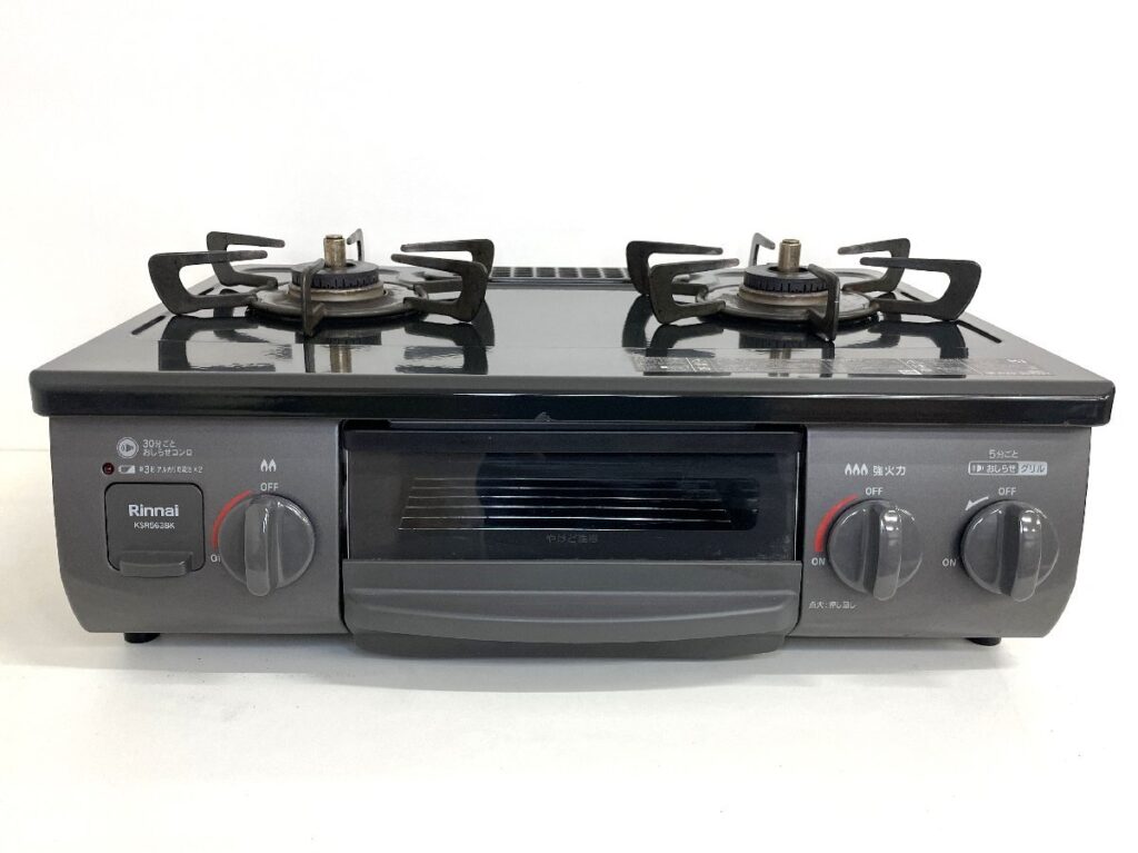 Rinnai KSR563BKR RT35NJH LPガス用 22年製 リンナイ ガステーブル コンロ