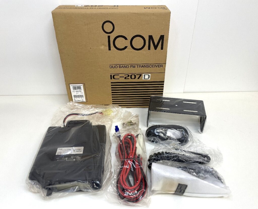 iCOM IC-207D DUO BAND FM TRANSCEIVER アイコム デュアルバンド モービル機