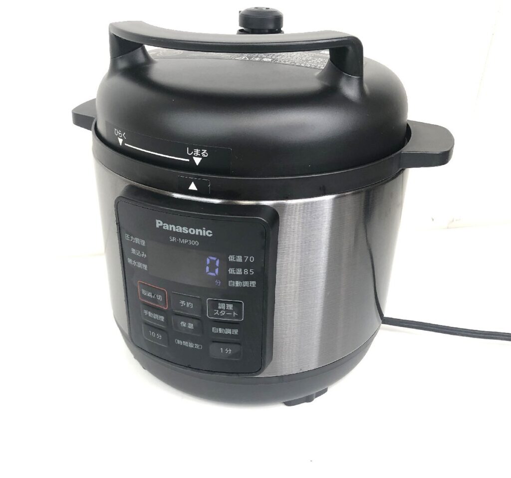 Panasonic 電気圧力なべ SR-MP300 パナソニック 鍋 2021年製 炊飯器 家庭用
