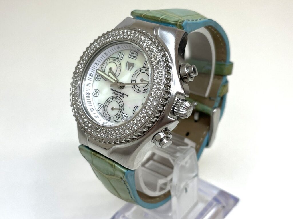 TechnoMarine Techno Diamond SW.08130 テクノマリーン テクノダイアモンド クォーツ クロノグラフ 腕時計