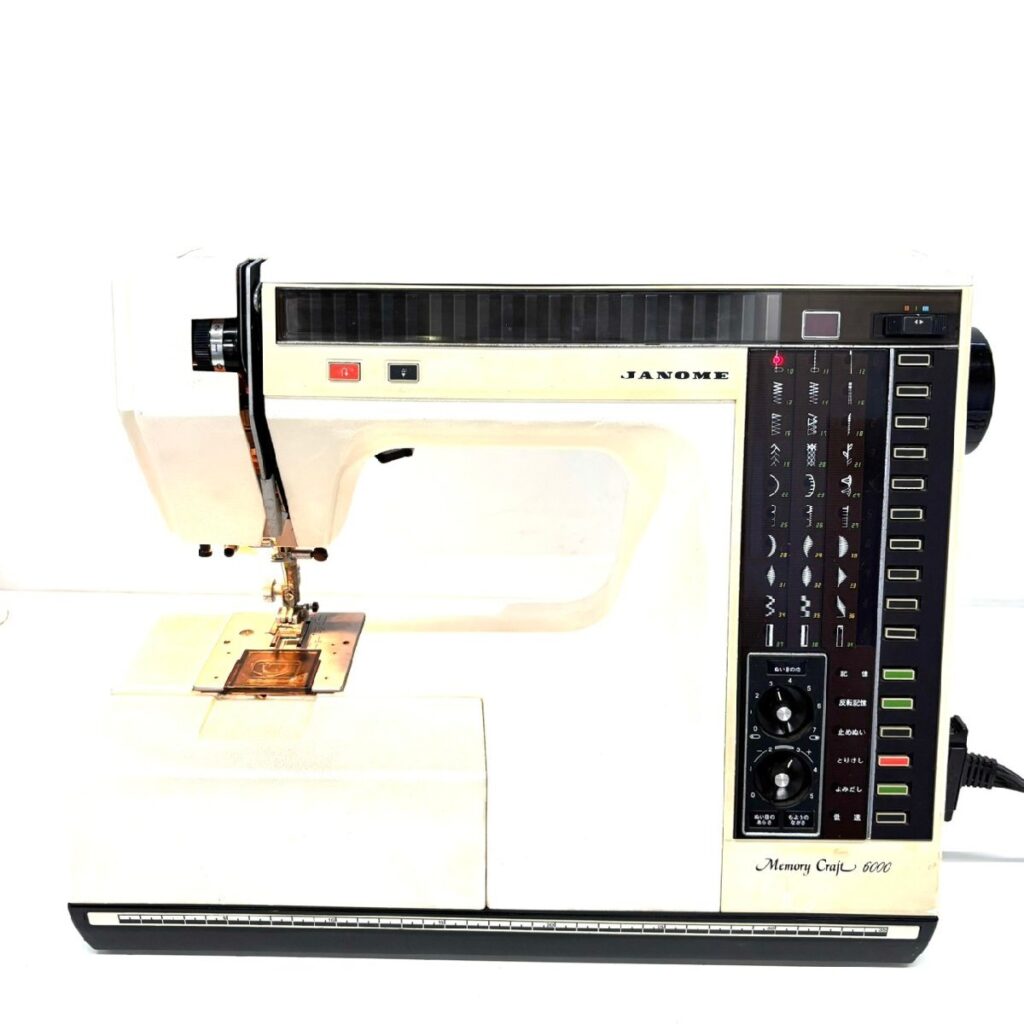 JANOME ミシン Memory Craft MODEL 6000 ジャノメ