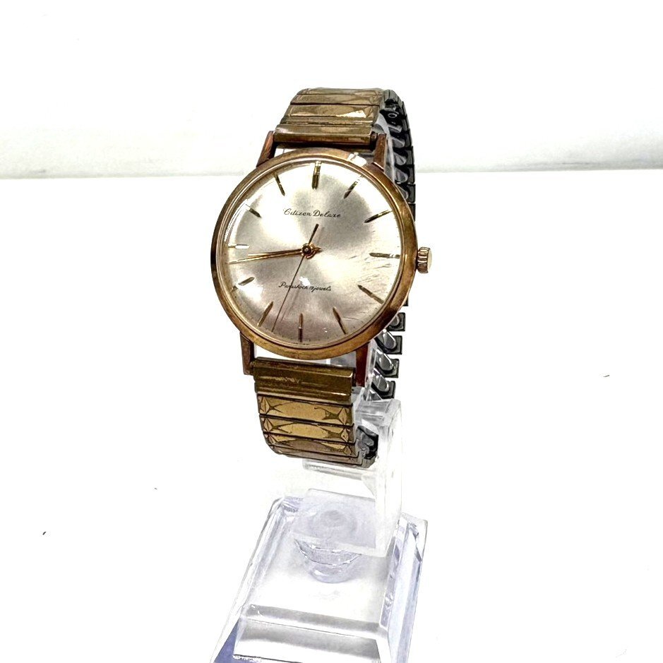 CITIZEN Deluxe 15311 メンズ 腕時計 手巻き シチズン デラックス