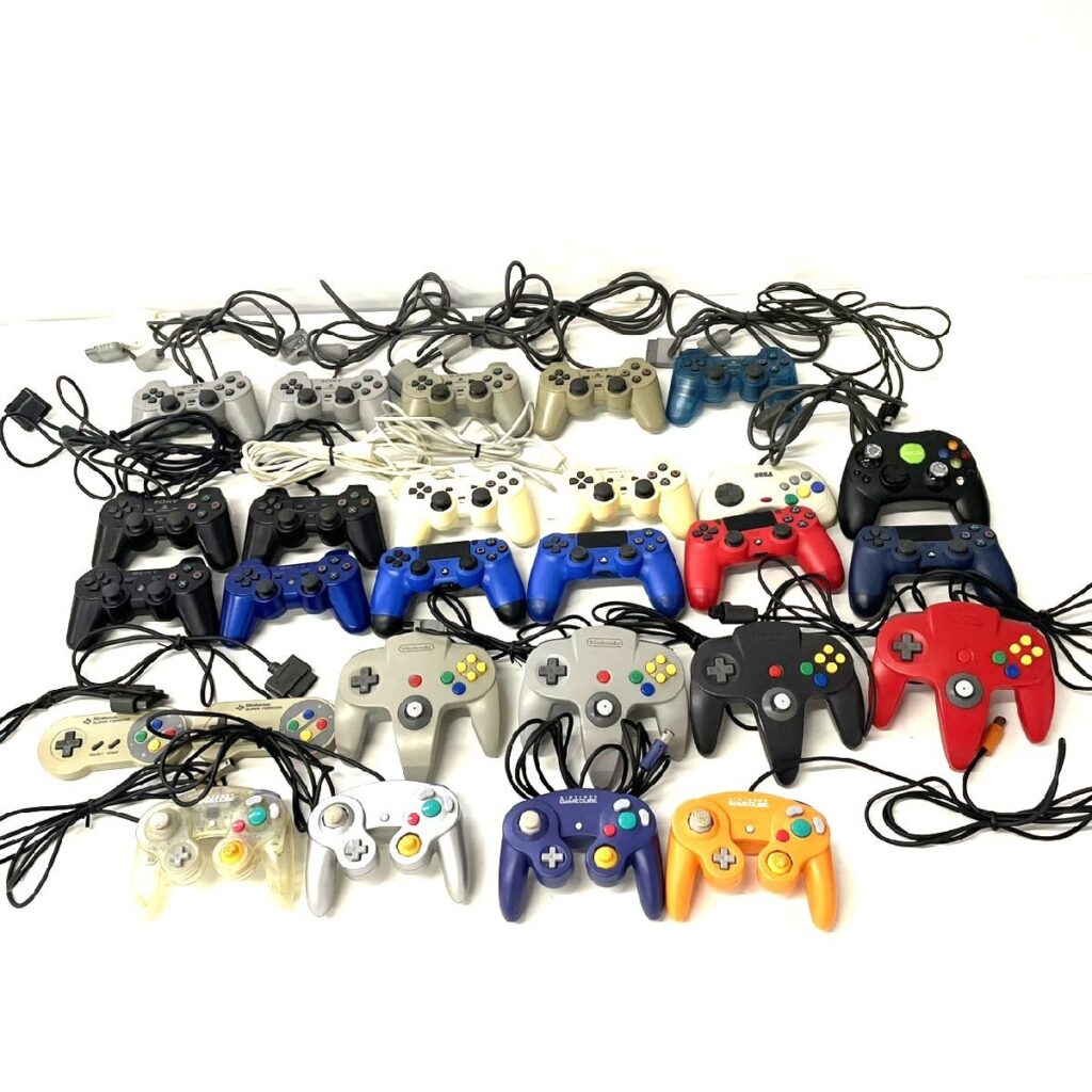 ゲームコントローラー まとめ 27個 SONY PlayStation Nintendo64 他