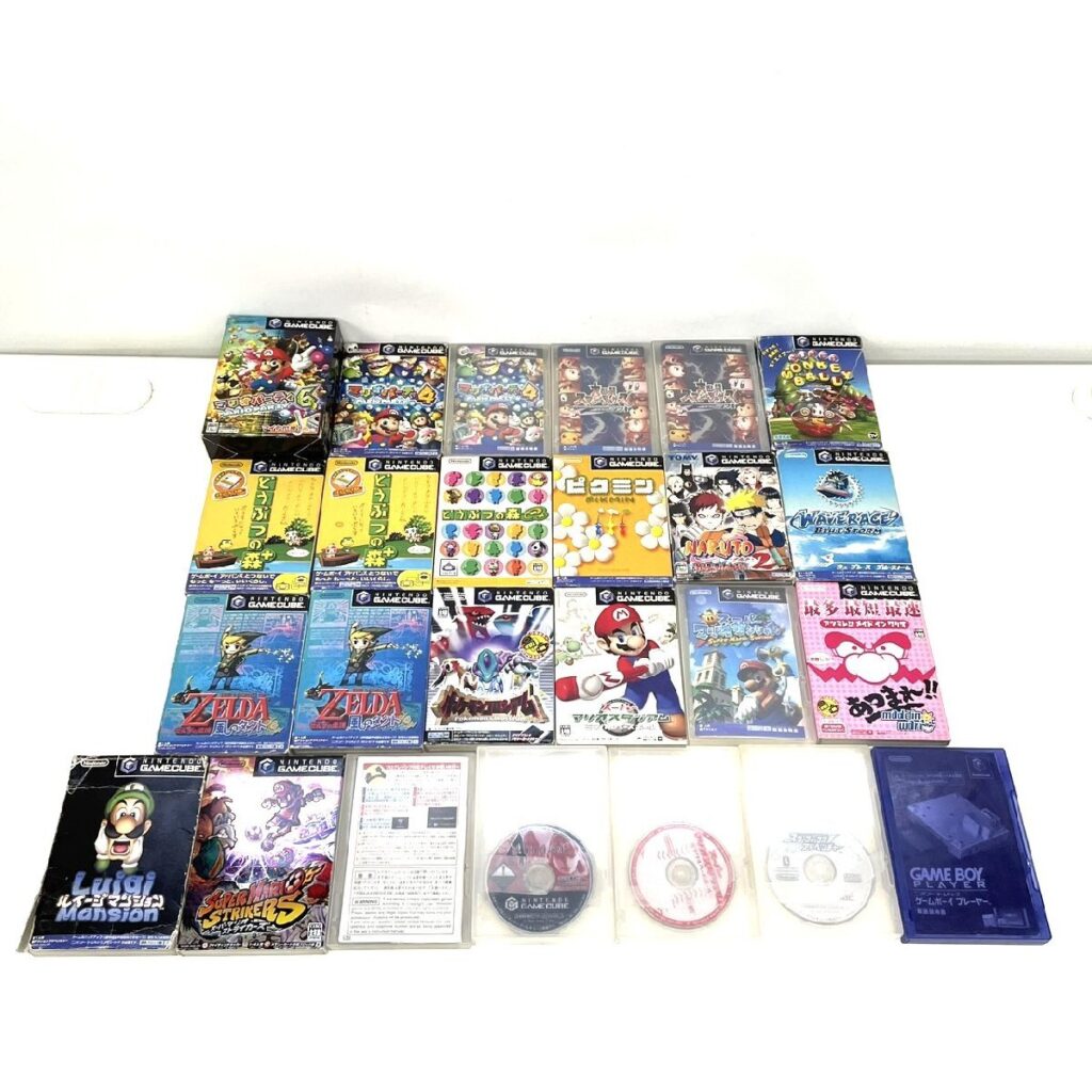 Nintendo ゲームキューブ ソフトまとめ 25点 任天堂 GAMECUBE マリオパーティ 他