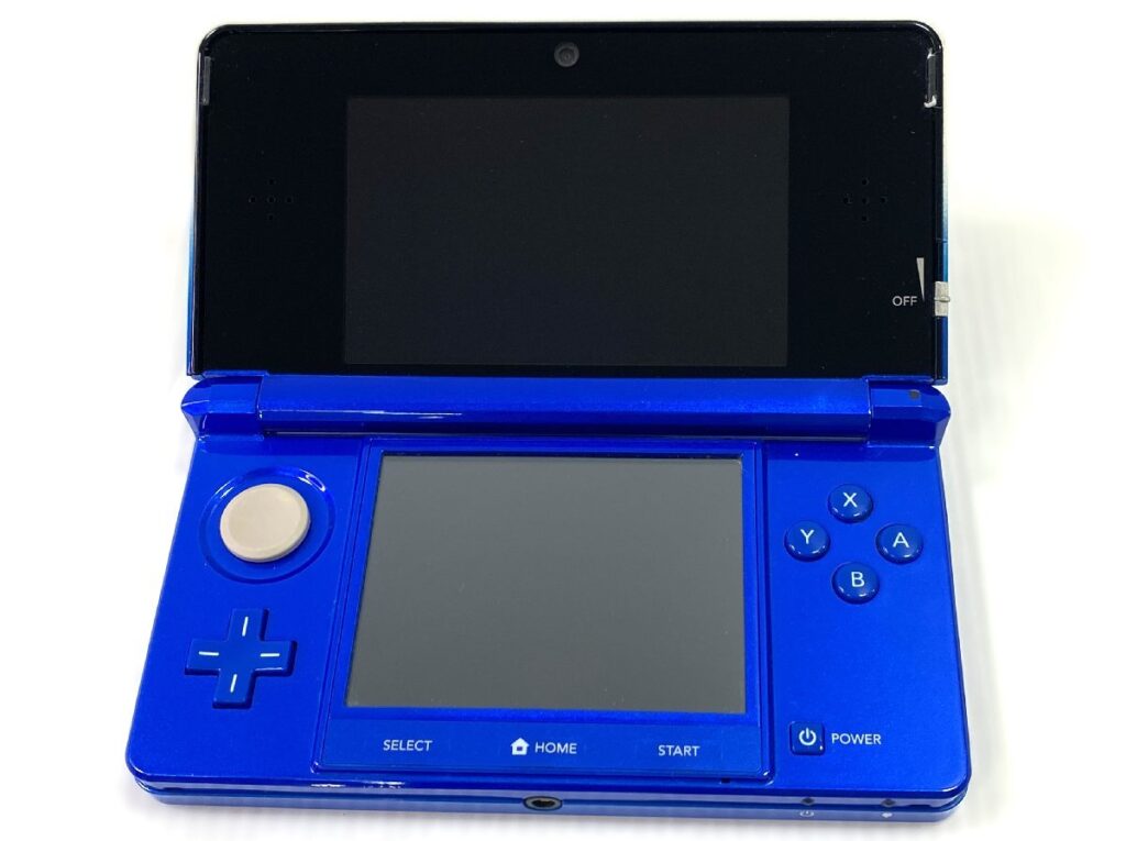 Nintendo 3DS CTR-001 任天堂 ニンテンドー 本体 コバルトブルー タッチペン欠品 ゲーム機