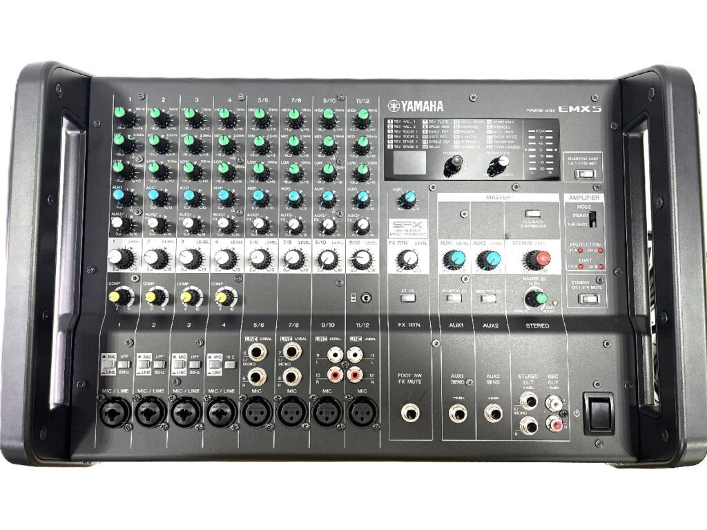 YAMAHA EMX5 ヤマハ パワードミキサー 12ch 音響機器