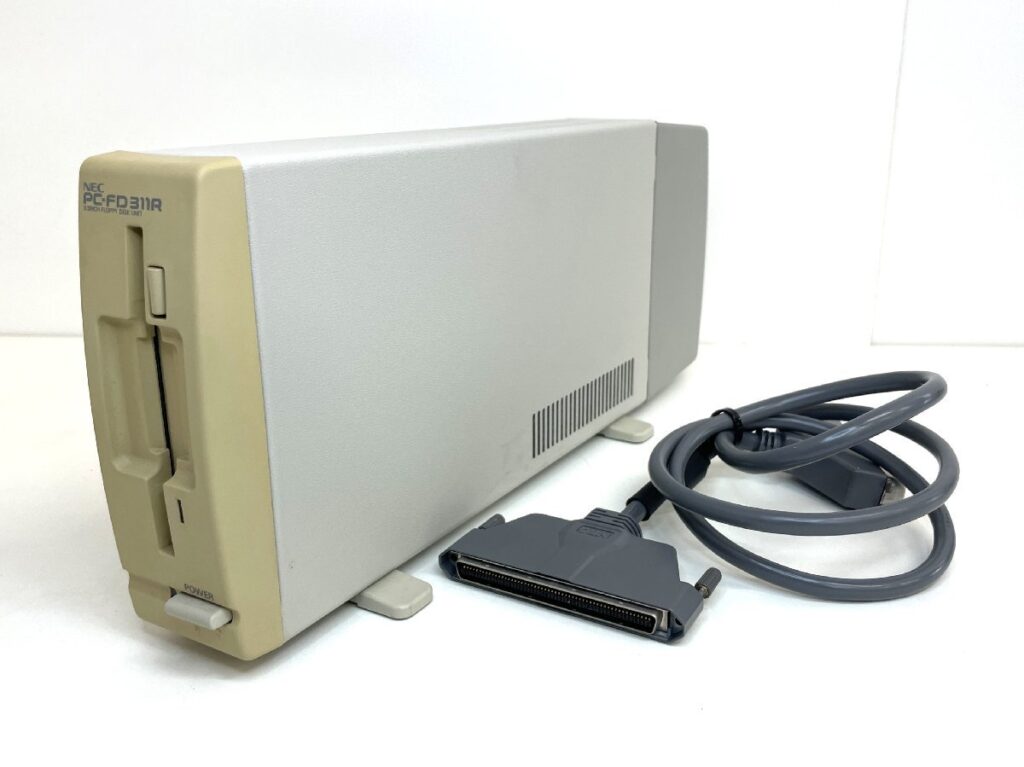 NEC マイクロフロッピィディスクユニット PC-FD311R 外付けFDD