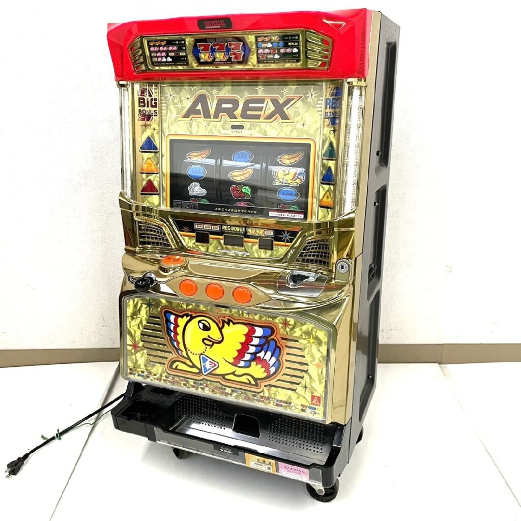 AREX アレックスAE スロット台 パチスロ実機 コイン不要機