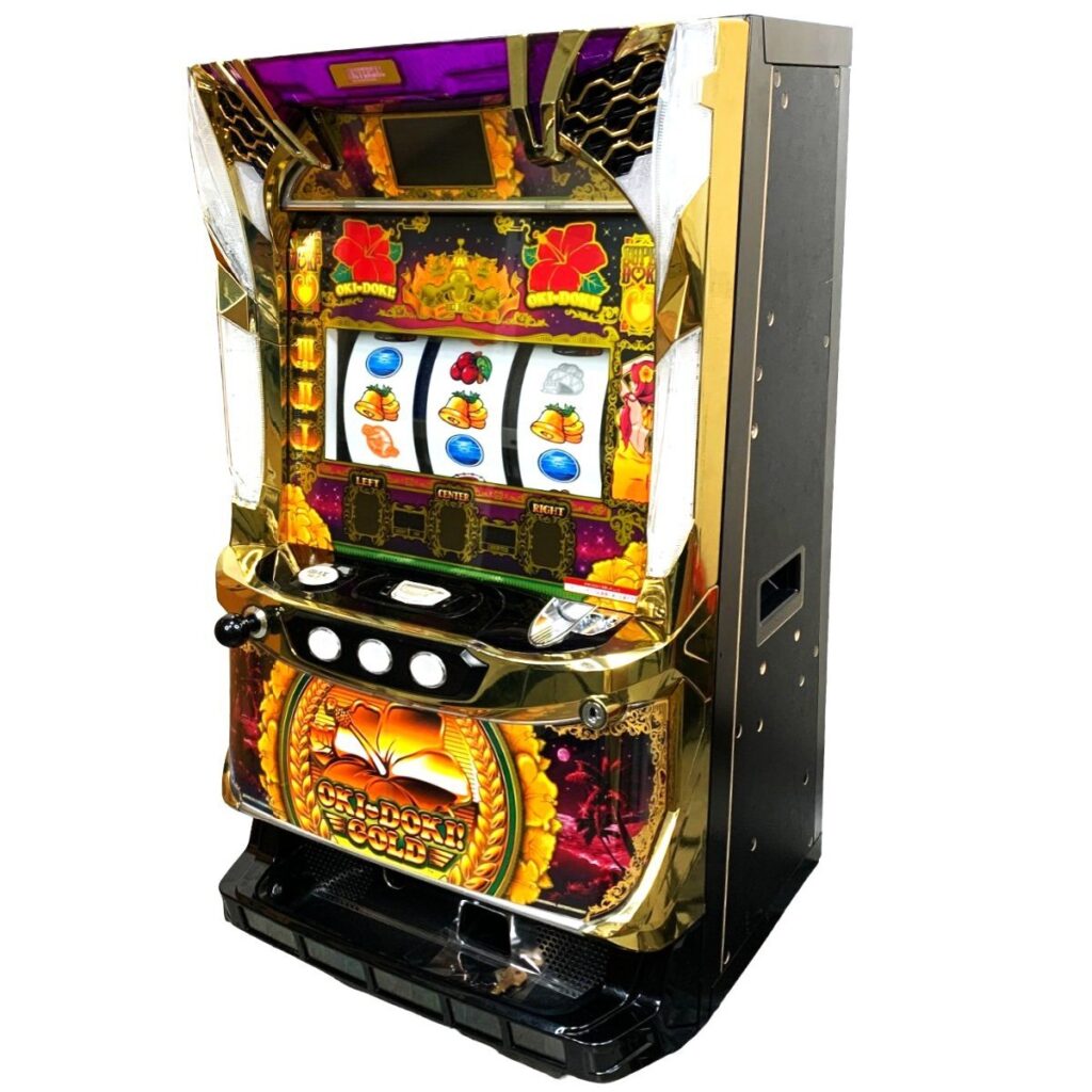 沖ドキ！GOLD スロット台 OKI DOKI!GOLD スロット実機 コイン不要機