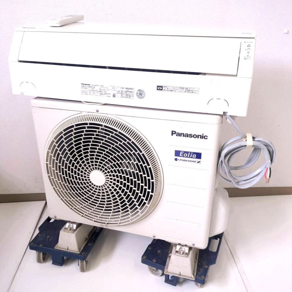 Panasonic ルームエアコン CS-J280D-W 室外ユニット CU-J280D おもに10畳用 2020年製 パナソニック