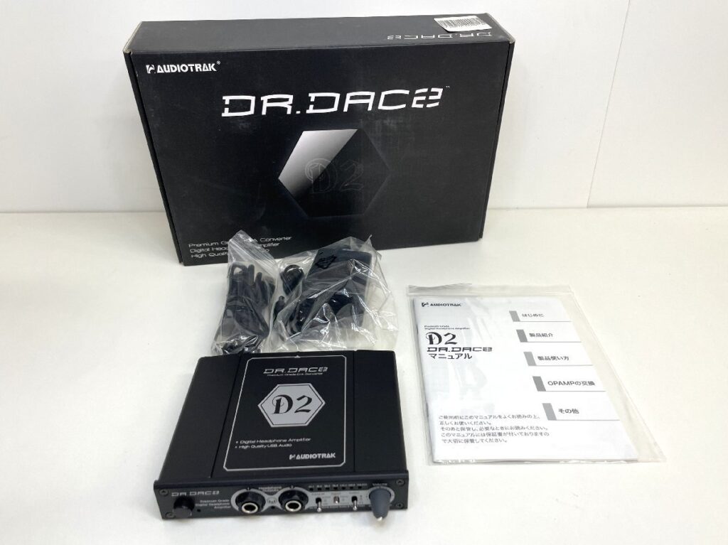 AUDIOTRAK DR.DAC2 オーディオトラック ヘッドフォンアンプ 音響機器 オーディオ