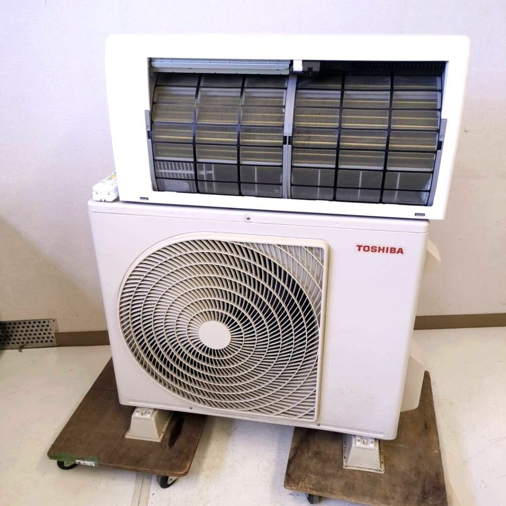 TOSHIBA ルームエアコン 室内機 RAS-K281DR 室外機 RAS-K281ADR 東芝 主に10畳用 2024年製
