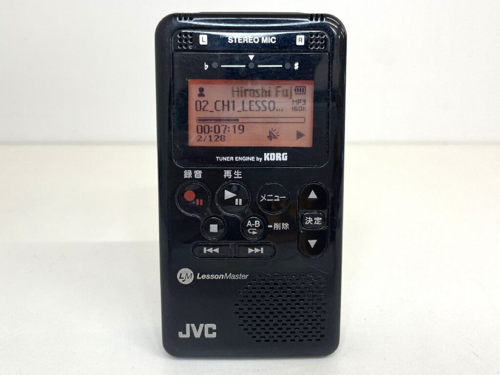 JVC ケンウッド XA-LM10-B ポータブル デジタル レコーダー ボイスレコーダー