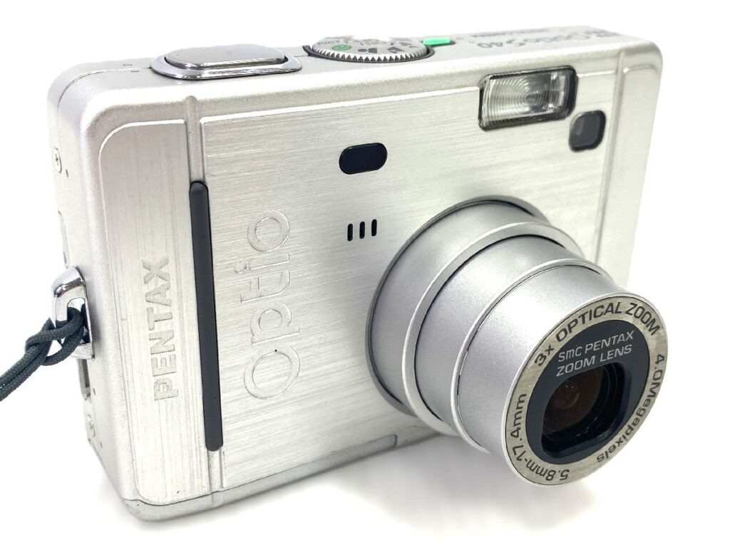 PENTAX Optio S40 ペンタックス オプティオ コンパクトデジタルカメラ シルバー デジタルカメラ