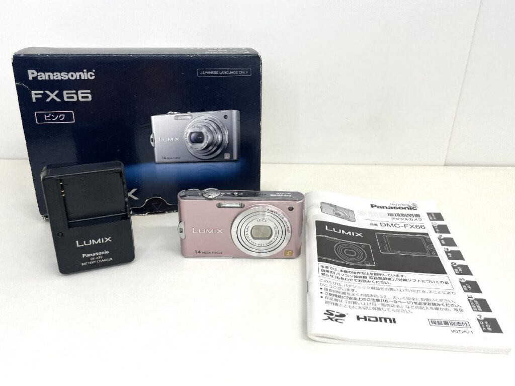 Panasonic LUMIX DMC-FX66 ピンク パナソニック ルミックス コンパクトデジタルカメラ デジカメ