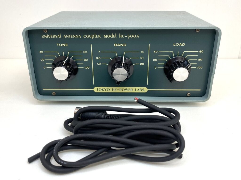 TOKYO HY-POWER LABS. UNIVERSAL ANTENNA COUPLER HC-500A 東京ハイパワー アンテナカップラー