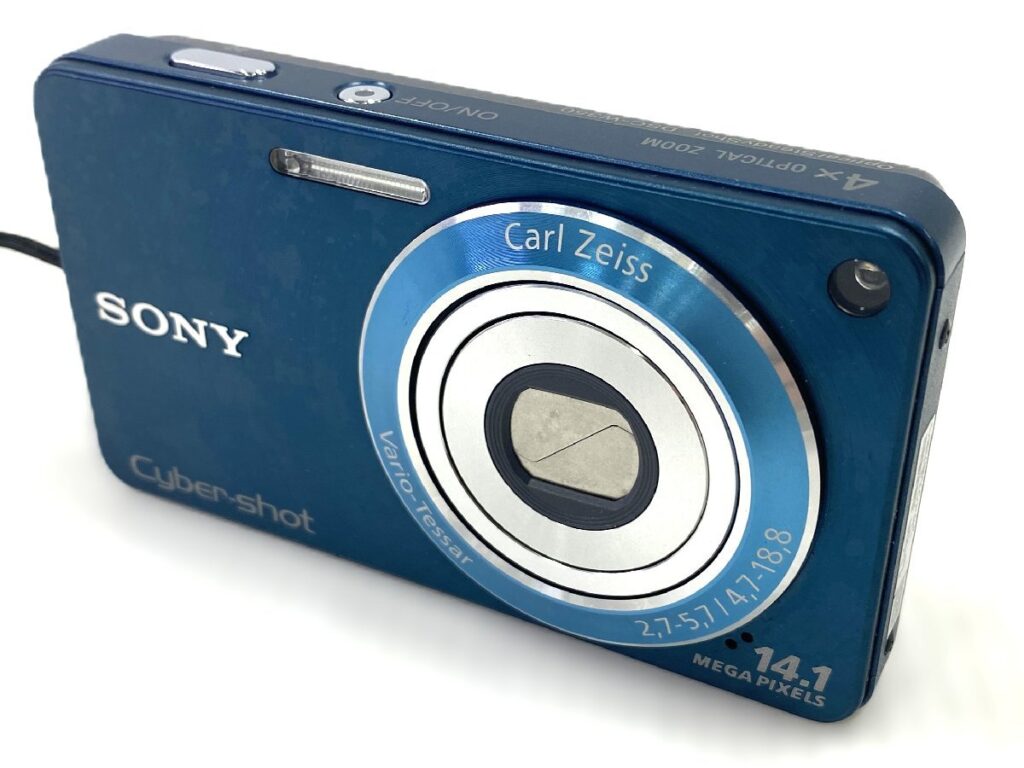 SONY Cyber-shot DSC-W350 ソニーサイバーショット コンパクトデジタルカメラ 4倍ズーム ブルー デジタルカメラ
