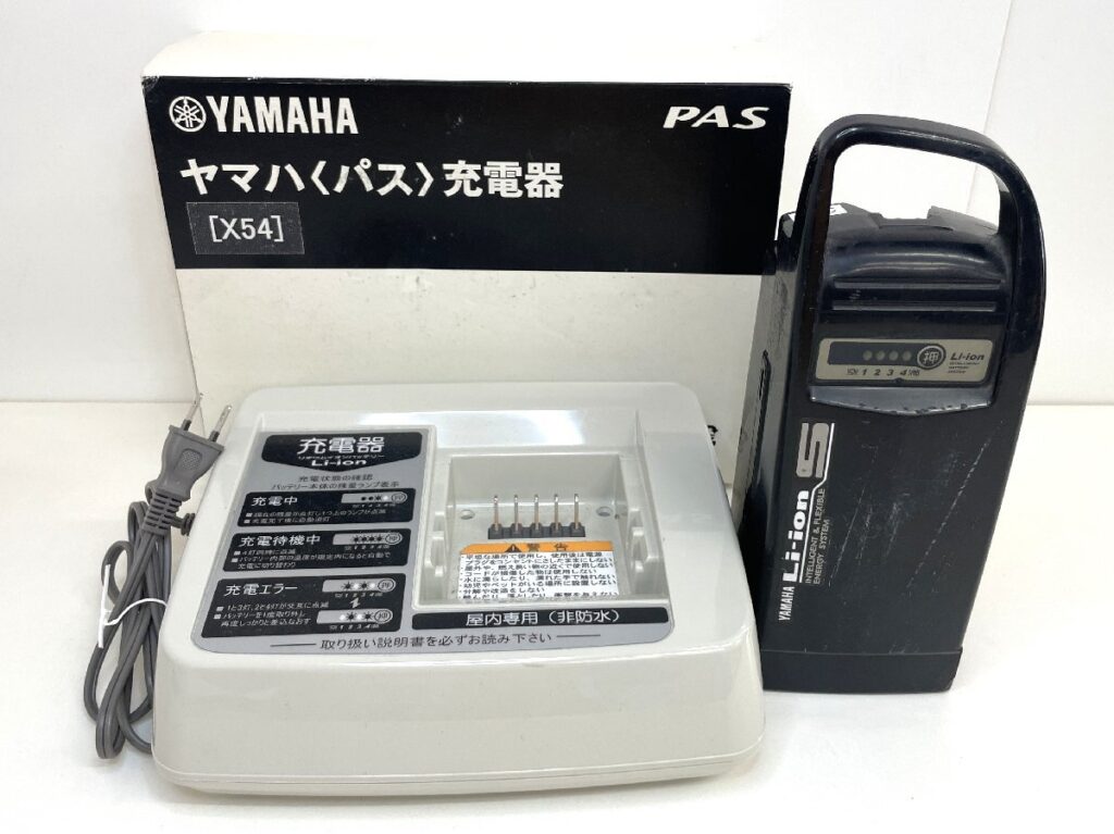 YAMAHA Li-ion S X54-21 X54-03 ヤマハ 自転車用バッテリー 充電器
