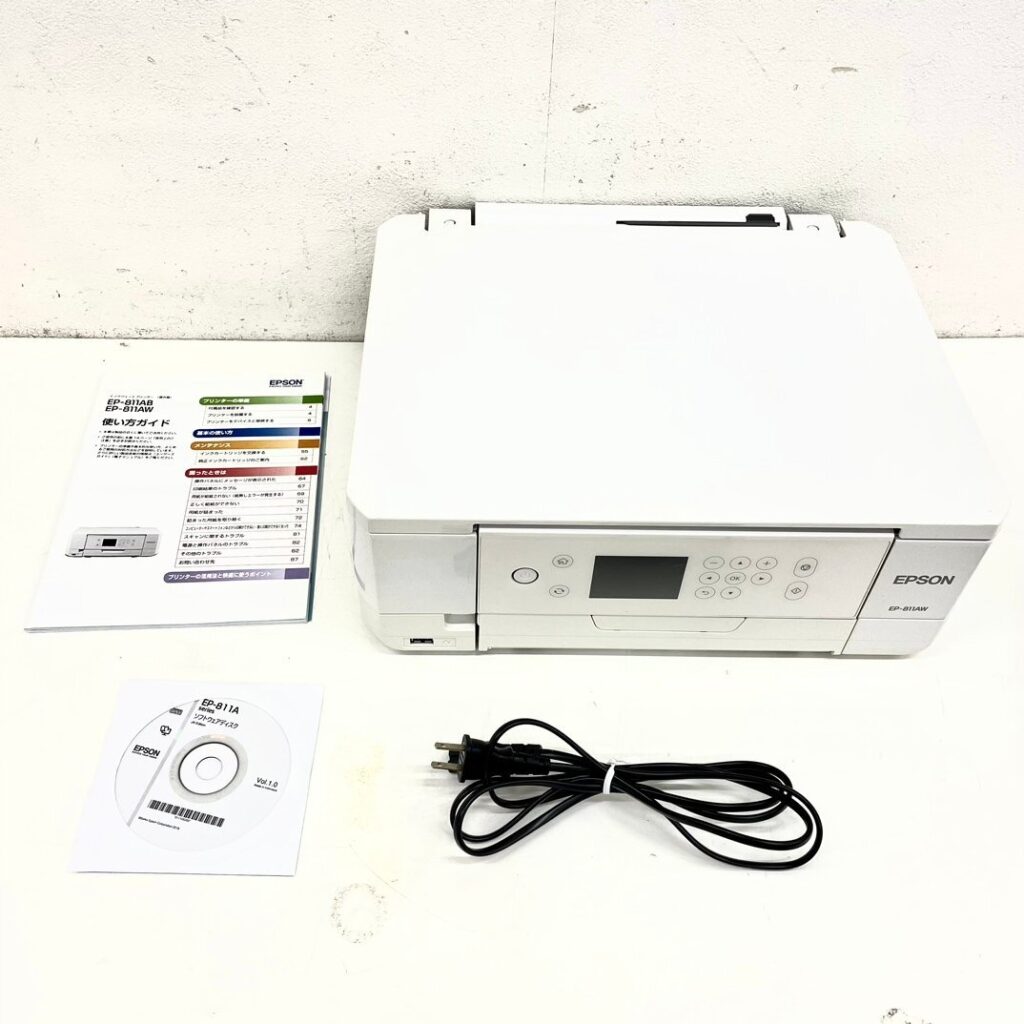 EPSON エプソン Colorio カラリオ EP-811AW C491U 2018製 インクジェット複合機 インクジェットプリンター 動作確認済み