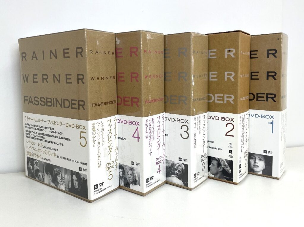 ライナー・ヴェルナー・ファスビンダー 1～5 まとめ DVD BOX RAINER WERNER FASSBINDER