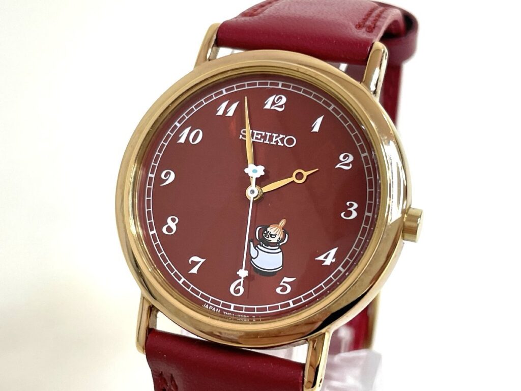 SEIKO 7N01-HDM0 セイコー クォーツ ムーミン屋敷のかくれんぼ リトルミイ 腕時計