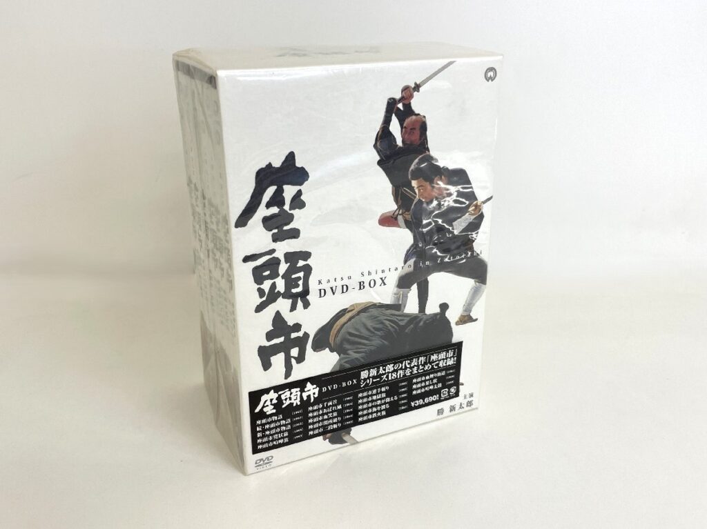 座頭市 DVD-BOX 勝慎太郎 主演 シリーズ18作品 DVD 18枚組