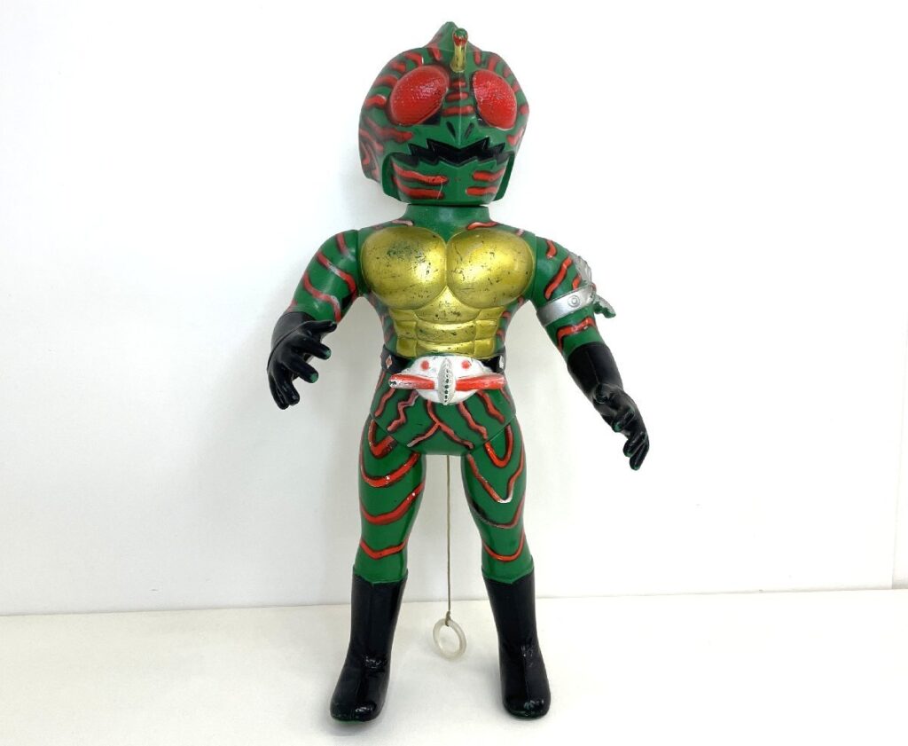 マスダヤ 仮面ライダーアマゾン トーキングフィギュア フィギュア ソフビ人形