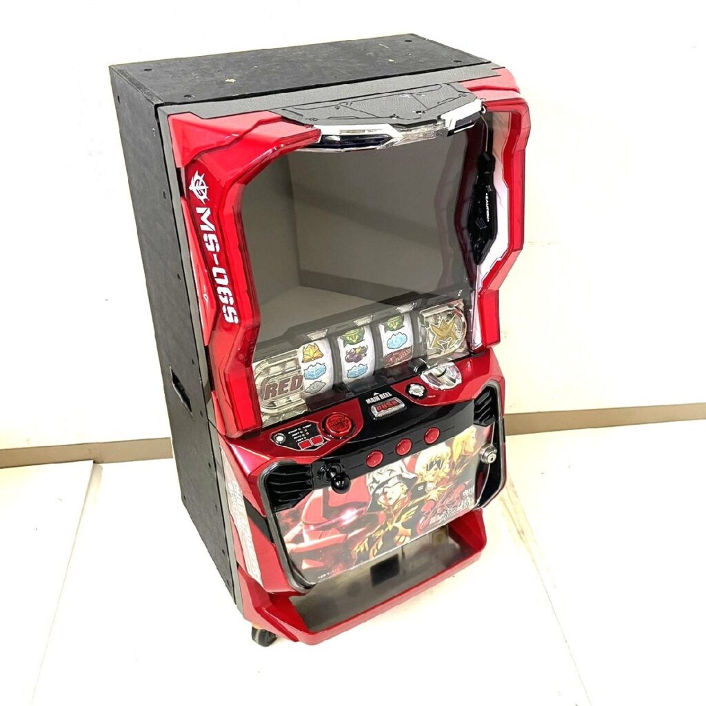 Bisty Sシャア専用パチスロ機 逆襲の赤い彗星G コイン不要機 スロット実機 ビスティ